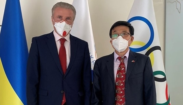 Сергій Бубка провів зустріч з Послом КНР в Україні