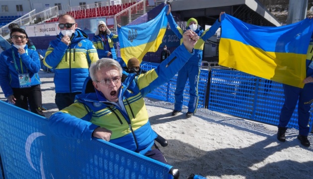 Збірна України наразі третя у загальнокомандному заліку зимової Паралімпіади-2022