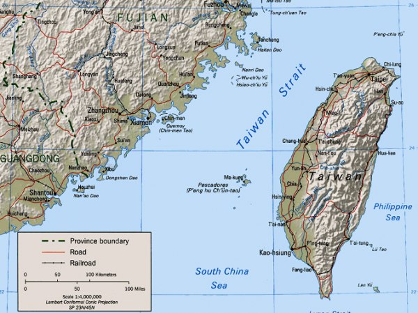 Китай порушив негласну домовленість щодо Тайванської протоки
