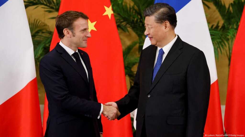 Еммануель Макрон: «Китай має зіграти провідну роль у відновленні миру»