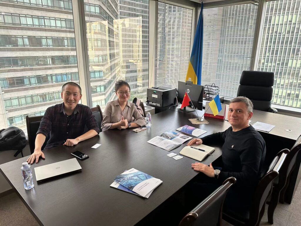 Генеральне консульство України в Гуанчжоу провело зустріч з Hybribio Biotech