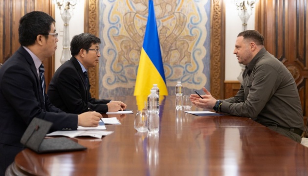 Єрмак обговорив українську Формулу миру із послом Китаю
