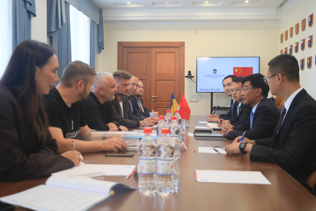 ПОСОЛ МА ШЕНКУНЬ ВІДВІДАВ ОДЕСЬКУ ОБЛАСТЬ